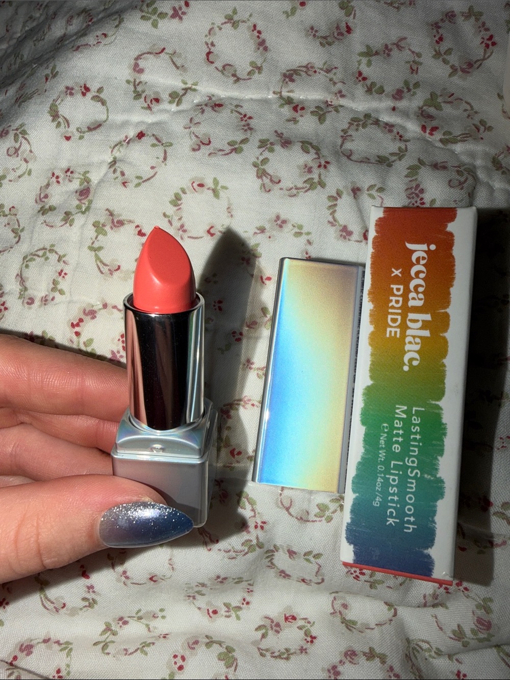 LastingSmooth Matte Lipstick — Coral Pink